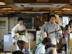 神奈川新聞花火大会-新内流し